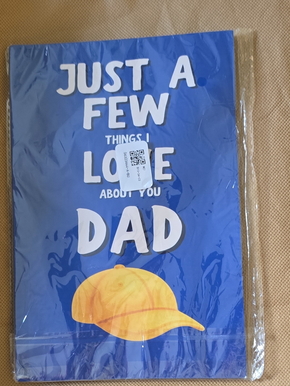 Just A Few Things I Love About You Dad - Blue Father's Day Card